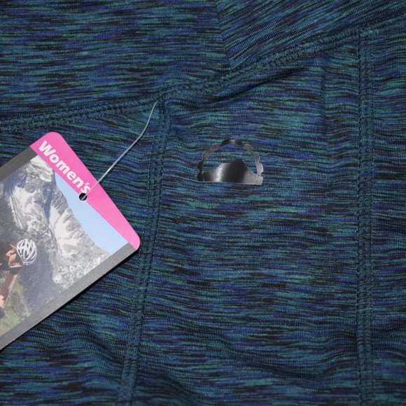 Zoic Women Athletic Tights Legging Size XL Cycling Blue Active Sports High Waist - Picture 5 of 15